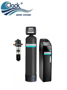 【克拉克 CLACK 】前置過濾器+中央降氯淨水系統+智慧型高效軟水系統