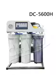 DC-5600H 營業用RO逆滲透純水機 600加侖《不鏽鋼白鐵架》(飲料店/咖啡機)