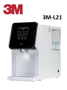 3M L21 移動式過濾飲水機★冷熱雙溫桌上型飲水機★免接水線、裝水插電即可用，輕鬆DIY