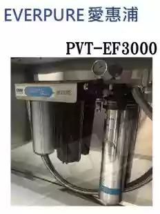 PVT-EF3000愛惠浦EVERPURE全流量強效濕式碳纖維淨水器*不鏽鋼龍頭