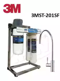 3M™ 超微密淨水器 3M-S201＞3M SQC前置PP系統+樹脂系統＞贈ST白鐵腳架