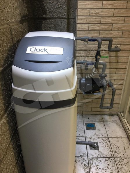 美國 克拉克-CLACK 全自動電子流量式單槽全屋式軟水系統2
